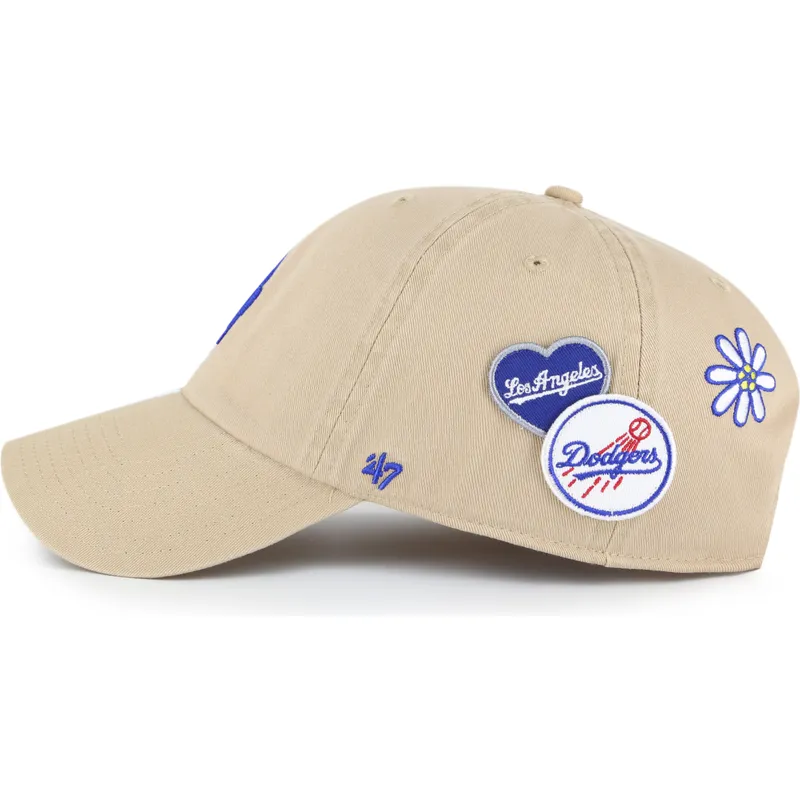 cap-islenkta-khaki-adjustable-strap-clean-up-badges-los-angeles-dodgers-mlb-47-brand cap-islenkta-khaki-adjustable-strap-clean-up-badges-los-angeles-dodgers-mlb-47-brand