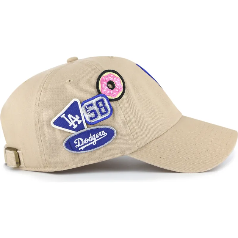 cap-islenkta-khaki-adjustable-strap-clean-up-badges-los-angeles-dodgers-mlb-47-brand cap-islenkta-khaki-adjustable-strap-clean-up-badges-los-angeles-dodgers-mlb-47-brand