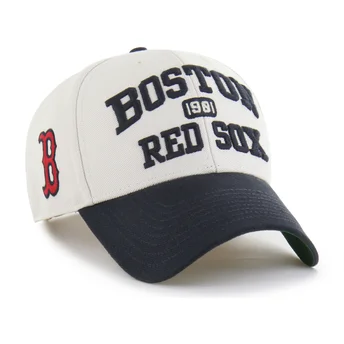 Kepurė išlenkta smėlio reguliuojama juostelė MVP Broke Line Boston Red Sox MLB 47 Brand