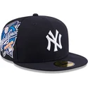 kepure-plokscia-tamsiai-melyna-priglundantis-59fifty-hidden-hit-new-york-yankees-mlb-new-era