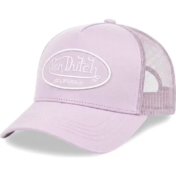 Gorra trucker violeta LOF B45 de Von Dutch