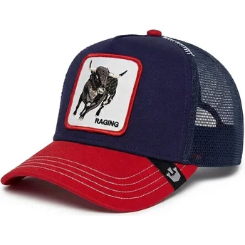 Kepurė išlenkta tamsiai mėlyna snapback Raging Bull Fab Farm The Farm Goorin Bros.