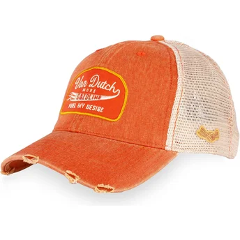 Kepurė išlenkta ruda snapback MAC11 Von Dutch