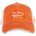 kepure-islenkta-ruda-snapback-mac11-von-dutch