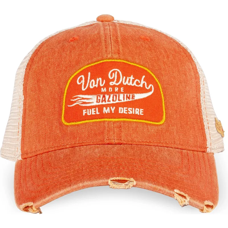 kepure-islenkta-ruda-snapback-mac11-von-dutch