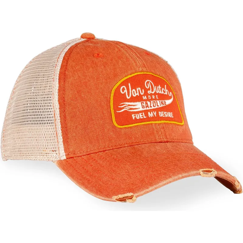 kepure-islenkta-ruda-snapback-mac11-von-dutch
