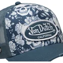 kepure-islenkta-melyna-snapback-print02-von-dutch