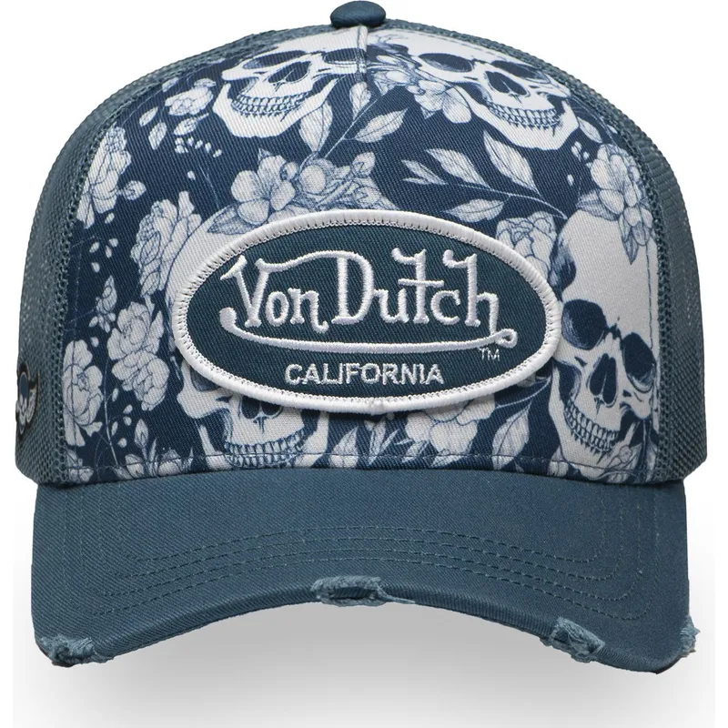 kepure-islenkta-melyna-snapback-print02-von-dutch kepure-islenkta-melyna-snapback-print02-von-dutch