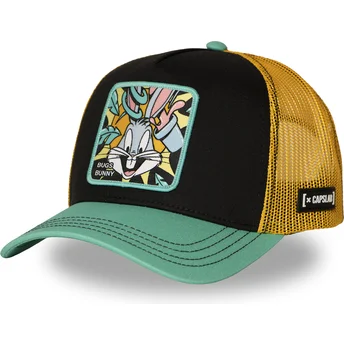 Kepurė išlenkta vilkikas įvairiaspalvis snapback , Bugs Bunny LOO13 BUGB Looney Tunes Kiškis Bagsis Looney Tunes Capslab