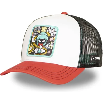 Kepurė išlenkta įvairiaspalvis snapback LOO13 MARB Marsiukas Marvinas Looney Tunes Capslab