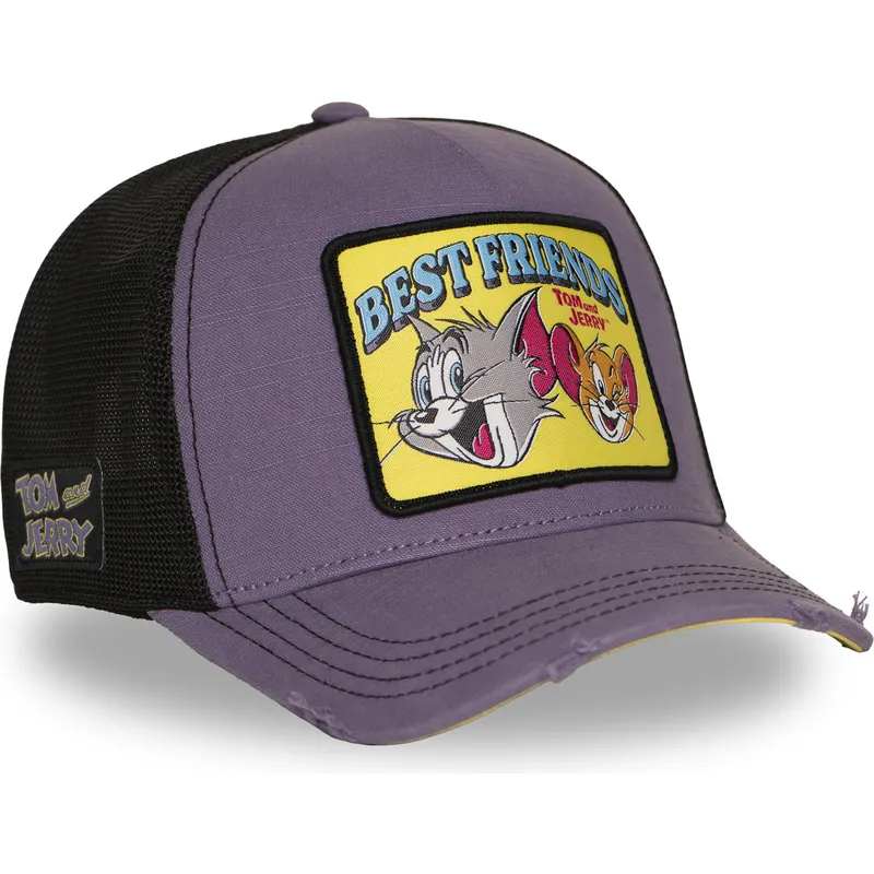cap-islenkta-violet-snapback-tom-and-jerry-looney-tunes-capslab