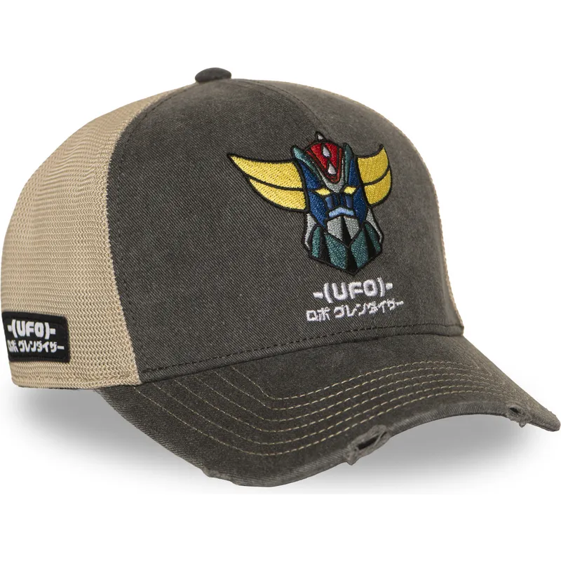 cap-islenkta-gray-snapback-robot-grendizer-robot-grendizer-capslab
