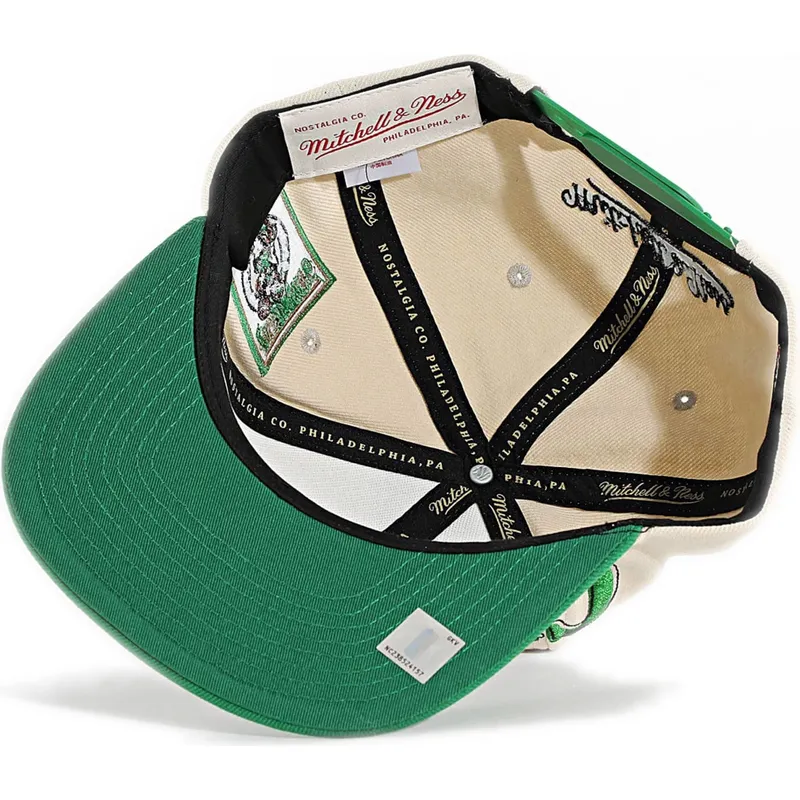 zielono-bezowa-czapka-z-daszkiem-snapback-across-the-board-boston-celtics-nba-od-mitchell-ness
