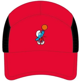 Cap išlenkta red snapback The Smurfs Capslab