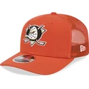 kepure-islenkta-oranzine-snapback-9seventy-stretch-snap-evergreen-anaheim-ducks-nhl-new-era