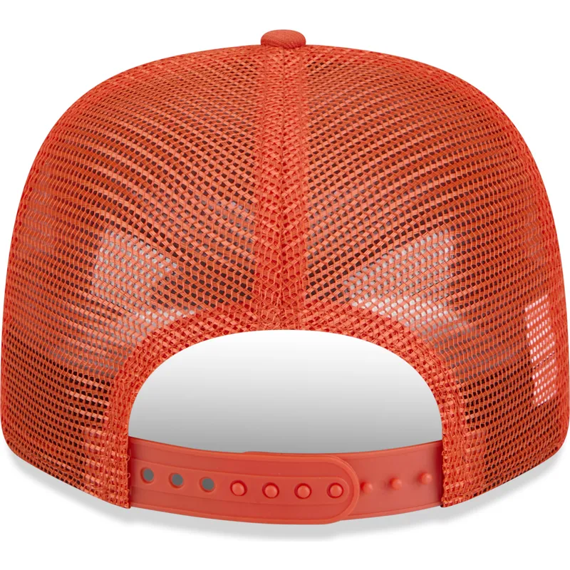 gorra-trucker-naranja-9seventy-stretch-snap-evergreen-de-anaheim-ducks-nhl-de-new-era