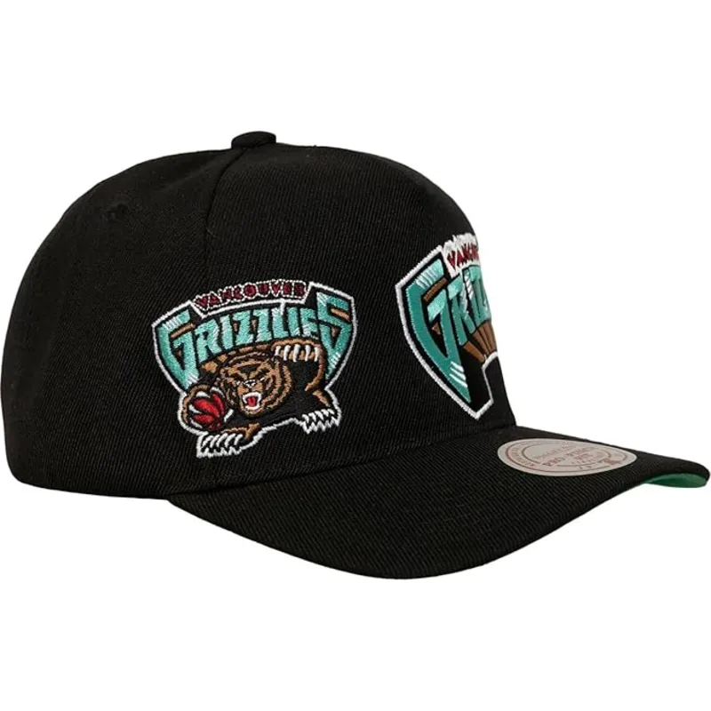 cap-islenkta-black-snapback-busted-pro-vancouver-grizzlies-nba-mitchell-ness