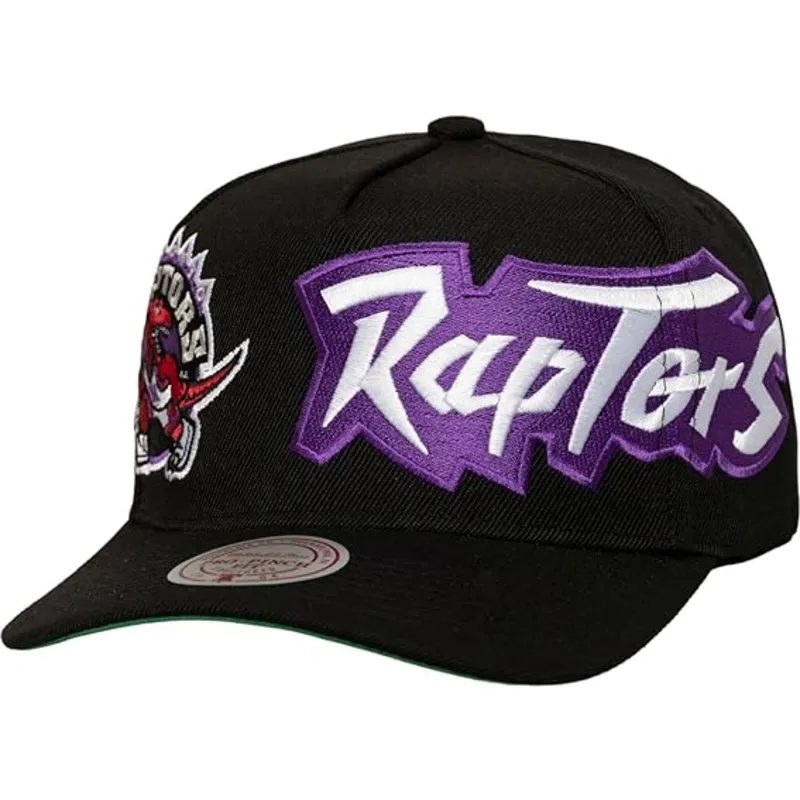 gorra-curva-negra-snapback-busted-pro-de-toronto-raptors-nba-de-mitchell-ness