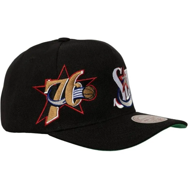 cap-islenkta-black-snapback-busted-pro-philadelphia-76ers-nba-mitchell-ness