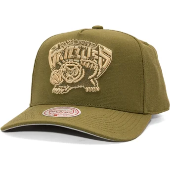 Cap išlenkta green snapback Fashion Basic Pro Vancouver Grizzlies NBA Mitchell & Ness