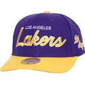 cap-islenkta-violet-snapback-team-script-20-pro-los-angeles-lakers-nba-mitchell-ness