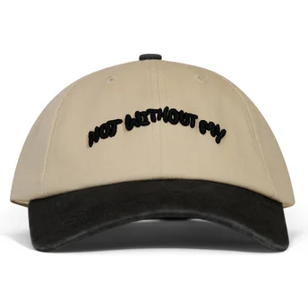 Cap išlenkta beige adjustable strap Pica Pica