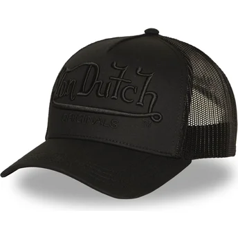 Cap išlenkta black snapback Von Dutch