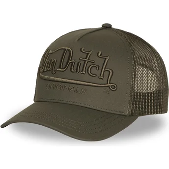 Czapka trucker zielona EMB04 Von Dutch