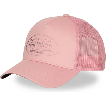 Kepurė išlenkta rožinė snapback LOG20 Von Dutch