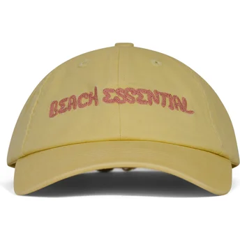 Kepurė išlenkta geltona reguliuojama juostelė Beach Essential Pica Pica
