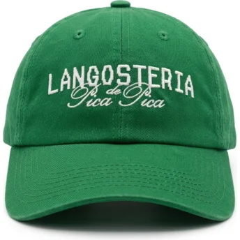 Pica Pica Curved Brim Langosteria Pica Green Adjustable Cap