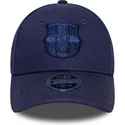 kepure-islenkta-tamsiai-melyna-snapback-vaikams-9forty-m-crown-graphic-fc-barcelona-laliga-new-era