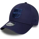 gorra-curva-azul-marino-snapback-para-nino-9forty-m-crown-graphic-de-fc-barcelona-laliga-de-new-era
