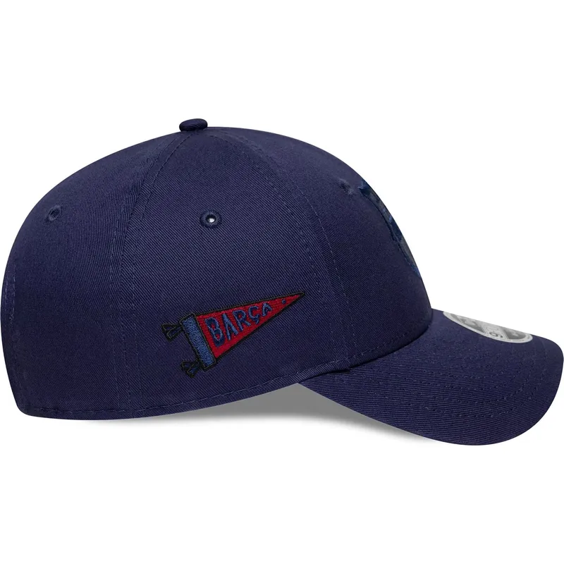 gorra-curva-azul-marino-snapback-para-nino-9forty-m-crown-graphic-de-fc-barcelona-laliga-de-new-era