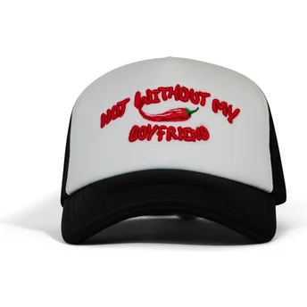 Kepurė išlenkta juoda snapback Spicy Hot Boyfriend Pica Pica