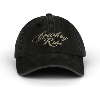 Cap išlenkta black adjustable strap Pica Pica