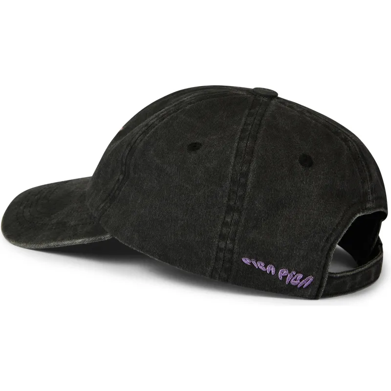 cap-islenkta-black-adjustable-strap-pica-pica