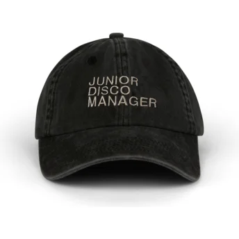 Cap išlenkta black adjustable strap Pica Pica