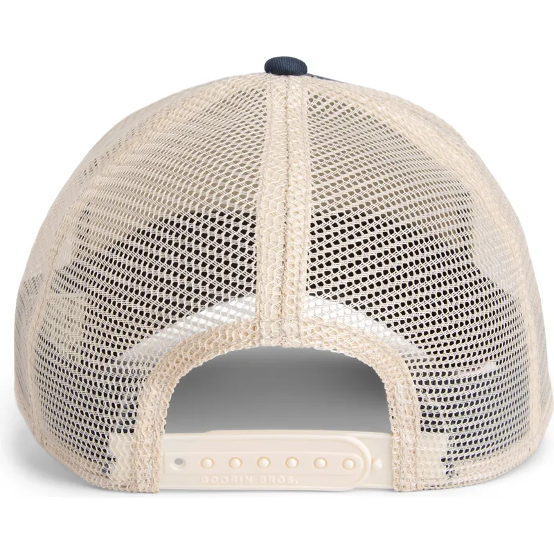 kepure-islenkta-vilkikas-tamsiai-melyna-snapback-gallo-all-american-rooster-the-farm-de-goorin-bros