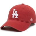 kepure-islenkta-raudona-reguliuojamas-archive-los-angeles-dodgers-mlb-american-needle