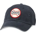 cap-islenkta-black-adjustable-strap-archive-homestead-grays-mlb-american-needle