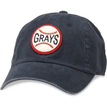 Kepurė išlenkta juoda reguliuojamas Archive Homestead Grays MLB American Needle