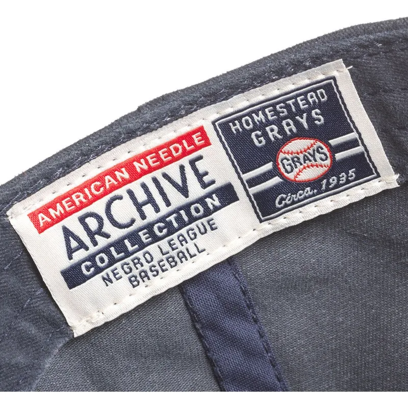cap-islenkta-black-adjustable-strap-archive-homestead-grays-mlb-american-needle