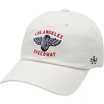 Cap išlenkta beige adjustable strap American Needle