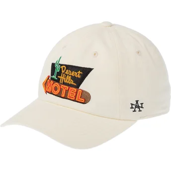 Cap išlenkta beige adjustable strap American Needle