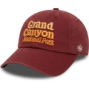 kepure-islenkta-raudona-reguliuojama-juostele-ballpark-grand-canyon-national-park-american-needle