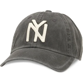 Cap išlenkta black adjustable strap Archive New York Black Yankees MLB American Needle