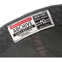 kepure-islenkta-juoda-reguliuojama-juostele-archive-new-york-black-yankees-mlb-american-needle