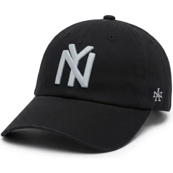 Kepurė išlenkta juoda reguliuojama juostelė Ballpark New York Black Yankees MLB American Needle