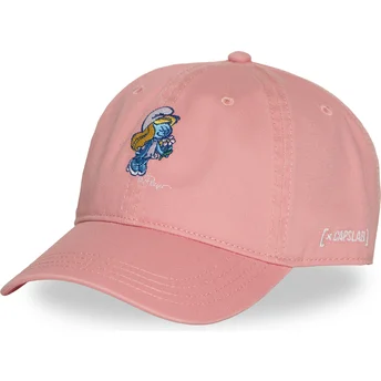 Cap išlenkta pink adjustable strap Smurfette The Smurfs Capslab